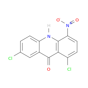 9(10H)-Acridinone, 1,7-dichloro-4-nitro-