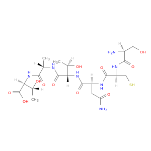 L-Threonine, L-seryl-L-cysteinyl-L-asparaginyl-L-threonyl-L-alanyl-