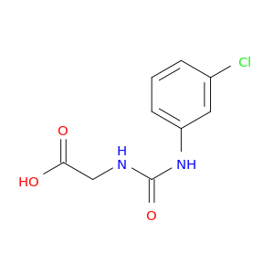 2-{[(3-Chlorophenyl)carbamoyl]amino}acetic Acid