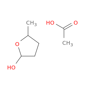 2-Furanol, tetrahydro-5-methyl-, acetate