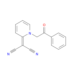 Propanedinitrile, [1-(2-oxo-2-phenylethyl)-2(1H)-pyridinylidene]-