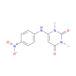 2,4(1H,3H)-Pyrimidinedione, 6-[(4-nitrophenyl)amino]-