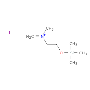 Ethanaminium, N-methyl-N-methylene-2-[(trimethylsilyl)oxy]-, iodide