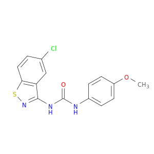 Urea,N-(5-chloro-1,2-benzisothiazol-3-yl)-N'-(4-methoxyphenyl)-