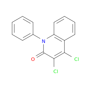 2(1H)-Quinolinone, 3,4-dichloro-1-phenyl-