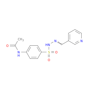 N-[4-[((PYRIDIN-3-YL)METHYLIDENEAMINO)SULFAMOYL]PHENYL]ACETAMIDE