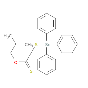 Stannane, [[(2-methylpropoxy)thioxomethyl]thio]triphenyl-