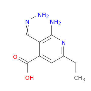 4-Pyridinecarboxylic acid, 2-amino-3-(aminoiminomethyl)-6-ethyl-