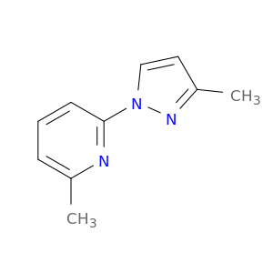 Pyridine, 2-methyl-6-(3-methyl-1H-pyrazol-1-yl)-