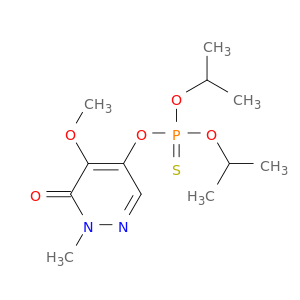 O,O-DI-ISOPROPYL O-(5-METHOXY-1-METHYL-6-OXO-1H-PYRIDAZIN-4-YL) PHOSPHOROTHIOATE