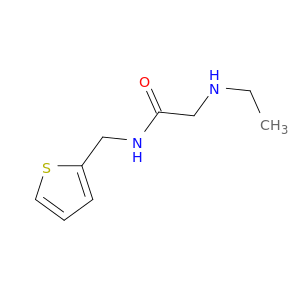 2-(ethylamino)-N-(thiophen-2-ylmethyl)acetamide
