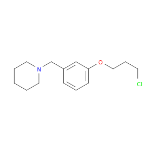 Piperidine, 1-[[3-(3-chloropropoxy)phenyl]methyl]-