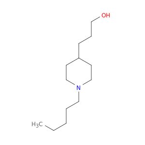 4-Piperidinepropanol, 1-pentyl-
