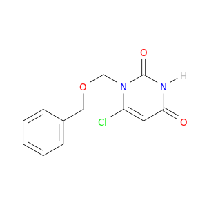 2,4(1H,3H)-Pyrimidinedione, 6-chloro-1-[(phenylmethoxy)methyl]-