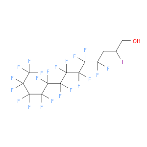 1-Tridecanol,4,4,5,5,6,6,7,7,8,8,9,9,10,10,11,11,12,12,13,13,13-heneicosafluoro-2-iodo-