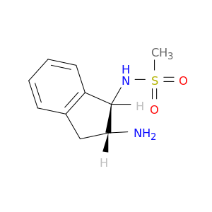 Methanesulfonamide, N-[(1R,2R)-2-amino-2,3-dihydro-1H-inden-1-yl]-