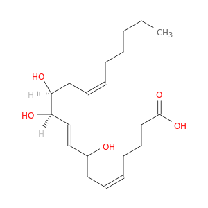 8,11,12-三羟基-5,9,14-庚二烷酸