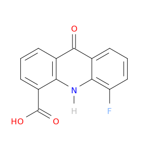 4-Acridinecarboxylic acid, 5-fluoro-9,10-dihydro-9-oxo-