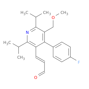(2E)-3-[4-(4-氟苯基)-5-(甲氧基甲基)-2,6-双(1-甲基乙基)-3-吡啶基]-2-丙烯
