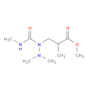 METHYL 3-(2,2-DIMETHYL-1-((METHYLAMINO)CARBONYL)HYDRAZINYL)-2-METHYLPROPANOATE