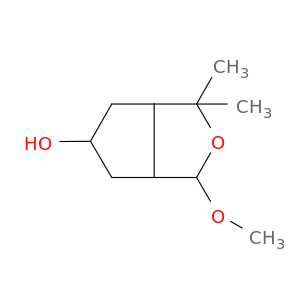 1H-Cyclopenta[c]furan-5-ol, hexahydro-3-methoxy-1,1-dimethyl-