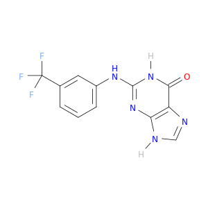6H-Purin-6-one,1,9-dihydro-2-[[3-(trifluoromethyl)phenyl]amino]-
