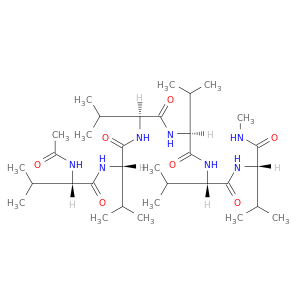 L-Valinamide, N-acetyl-L-valyl-L-valyl-L-valyl-L-valyl-L-valyl-N-methyl-