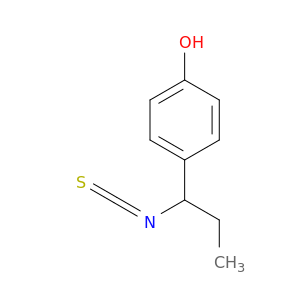 Phenol, 4-(1-isothiocyanatopropyl)-
