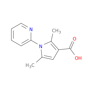2,5-dimethyl-1-(pyridin-2-yl)-1H-pyrrole-3-carboxylic Acid