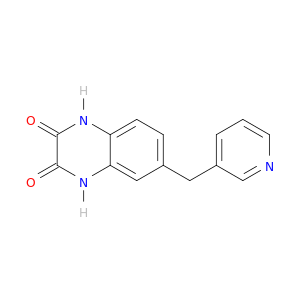 2,3-Quinoxalinedione, 1,4-dihydro-6-(3-pyridinylmethyl)-