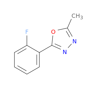 2-(2-fluorophenyl)-5-methyl-1,3,4-oxadiazole