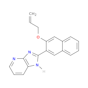 1H-Imidazo[4,5-b]pyridine, 2-[3-(2-propenyloxy)-2-naphthalenyl]-