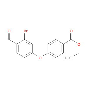 4-(3-溴-4-甲酰基苯氧基)苯甲酸乙酯