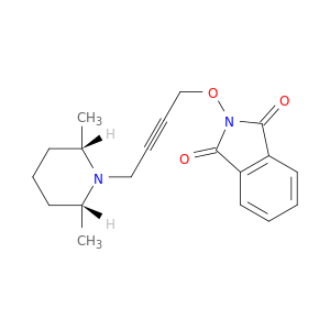 CIS-2-((4-(2,6-DIMETHYL-PIPERIDIN-1-YL)-2-BUTYNYL)OXY)-1H-ISOINDOLE-1,3(2H)-DIONE