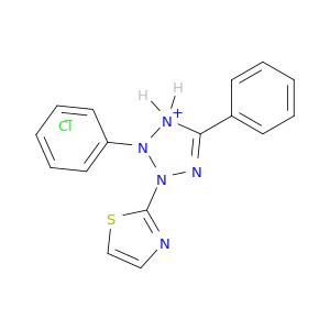 2H-Tetrazolium, 2,5-diphenyl-3-(2-thiazolyl)-, chloride