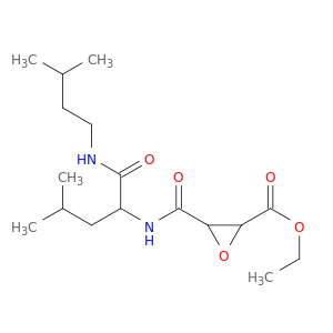 ethyl 3-({4-methyl-1-[(3-methylbutyl)amino]-1-oxopentan-2-yl}carbamoyl)oxirane-2-carboxylate