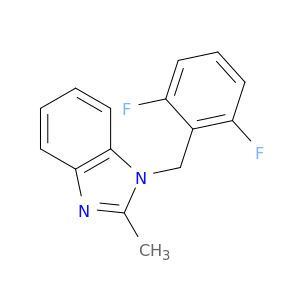 1-(2,6-difluorobenzyl)-2-methyl-1h-benzimidazole