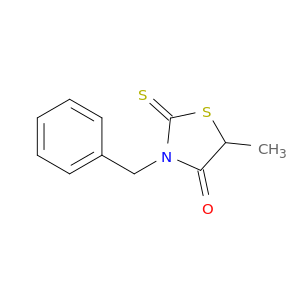 3-benzyl-5-methyl-2-thioxo-1,3-thiazolidin-4-one