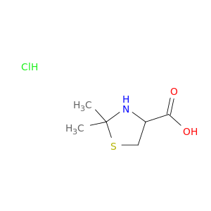 2,2-Dimethylthiazolidine-4-carboxylic acid hydrochloride