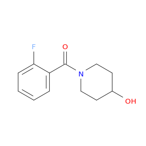 (2-Fluorophenyl)(4-hydroxypiperidin-1-yl)methanone
