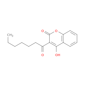3-HEPTANOYL-4-HYDROXY-2H-CHROMEN-2-ONE
