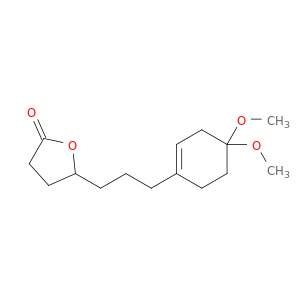 2(3H)-Furanone, 5-[3-(4,4-dimethoxy-1-cyclohexen-1-yl)propyl]dihydro-