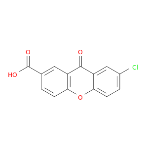 9H-Xanthene-2-carboxylic acid, 7-chloro-9-oxo-