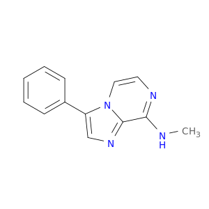 Imidazo[1,2-a]pyrazin-8-amine, N-methyl-3-phenyl-