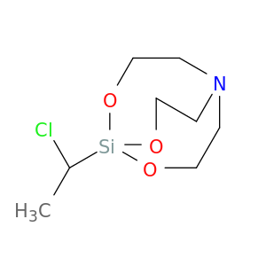 2,8,9-Trioxa-5-aza-1-silabicyclo[3.3.3]undecane, 1-(1-chloroethyl)-