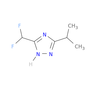 5-(difluoromethyl)-3-(propan-2-yl)-1H-1,2,4-triazole
