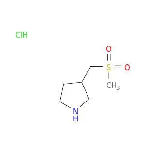 3-(Methanesulfonylmethyl)pyrrolidine hydrochloride