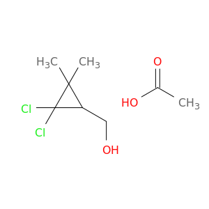 Cyclopropanemethanol, 2,2-dichloro-3,3-dimethyl-, acetate