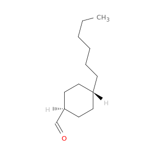 Cyclohexanecarboxaldehyde, 4-hexyl-, trans-
