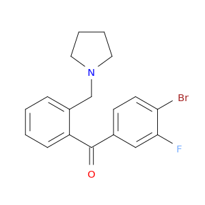 4'-BROMO-3'-FLUORO-2-PYRROLIDIN-1-YLMETHYLBENZOPHENONE